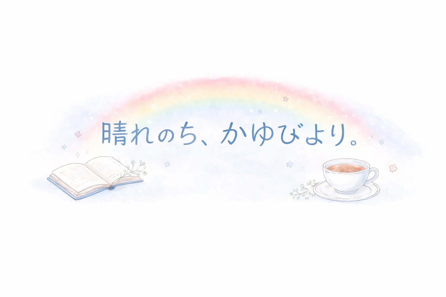 はれのち、かゆびより。